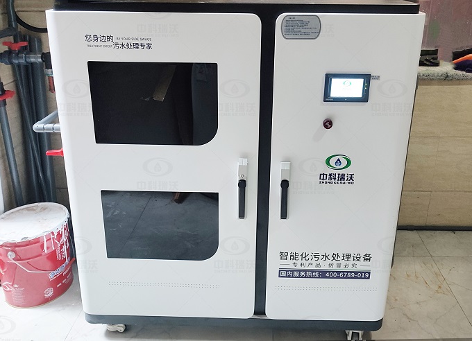 濰坊市可恩口腔診所小型醫療污水處理設備安裝調試完成！